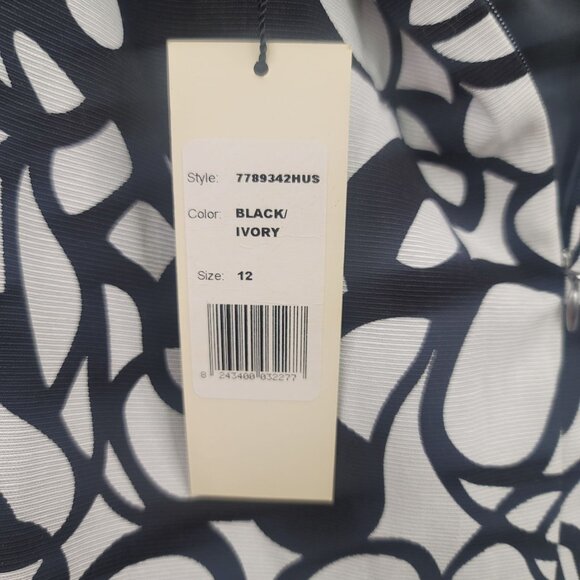 Robert Kitchen Size 12 High Waist A-Line Skirt Contemporary Boho Chic Deadstock - Picture 5 of 9